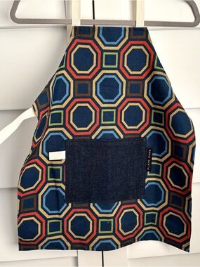 Vintage Retro Fabric Kids Cotton Apron